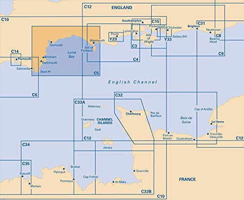 9781846238468: Imray Chart C5: Bill of Portland to Salcombe Harbour