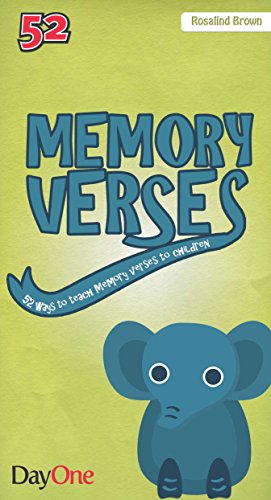 Stock image for Memory Verses - 52 ways to teach memory verses to children for sale by WorldofBooks