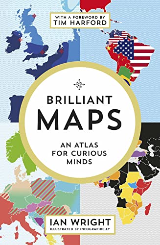 Beispielbild fr Brilliant Maps: An Atlas for Curious Minds zum Verkauf von AwesomeBooks