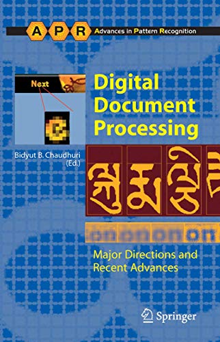 Imagen de archivo de Digital Document Processing: Major Directions and Recent Advances (Advances in Computer Vision and Pattern Recognition) a la venta por Ria Christie Collections