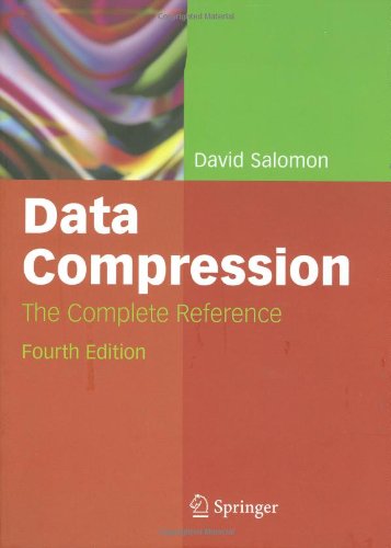 

Data Compression: The Complete Reference, 4e