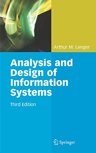 Stock image for Analysis and Design of Information Systems for sale by Better World Books
