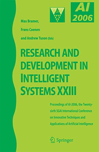 9781846286629: Research and Development in Intelligent Systems XXIII