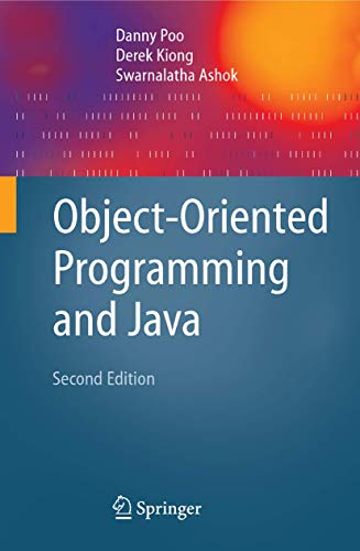 9781846289620: Object-Oriented Programming and Java, Second Edition
