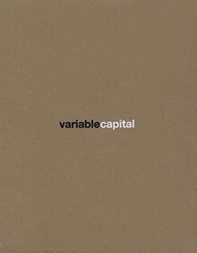 Stock image for Variable Capital for sale by Better World Books: West