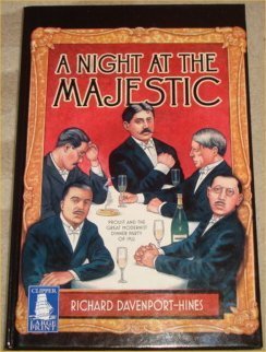 9781846324611: A NIGHT AT THE MAJESTIC : PROUST AND THE GREAT MODERNIST DINNER PARTY OF 1922 (LARGE PRINT EDITION)