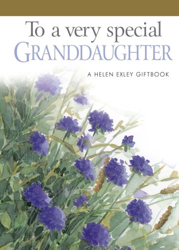 Beispielbild fr To A Very Special Granddaughter zum Verkauf von Wonder Book