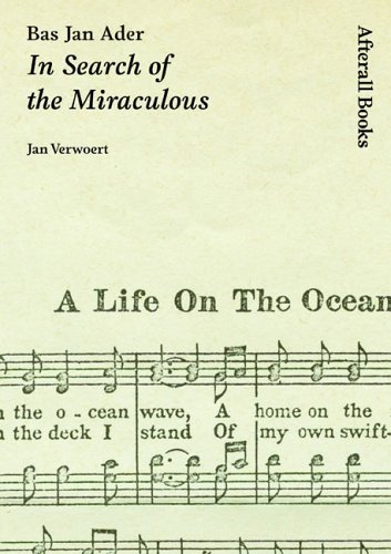 Imagen de archivo de Bas Jan Ader : In Search of the Miraculous a la venta por Marcus Campbell Art Books