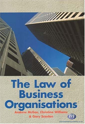 Beispielbild fr The Law of Business Organisations (Law Textbooks) zum Verkauf von Anybook.com