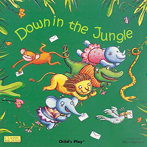 9781846430091: DOWN IN THE JUNGLE (Classic Books with Holes Big Book)