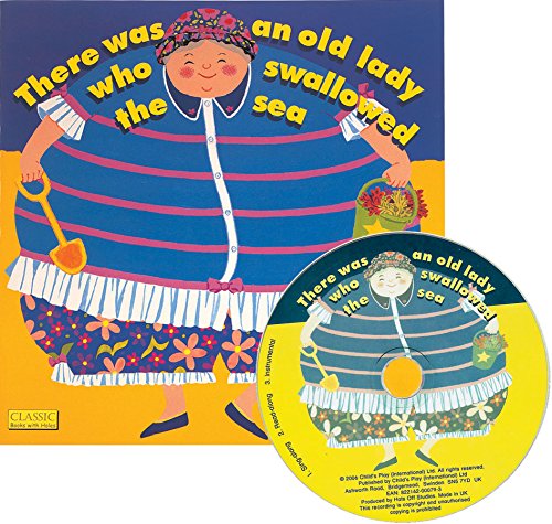 9781846430350: There Was an Old Lady Who Swallowed the Sea (Classic Books with Holes Soft Cover with CD)