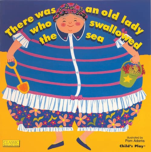 Imagen de archivo de There Was an Old Lady Who Swallowed the Sea (Classic Books with Holes Board Book) a la venta por WorldofBooks