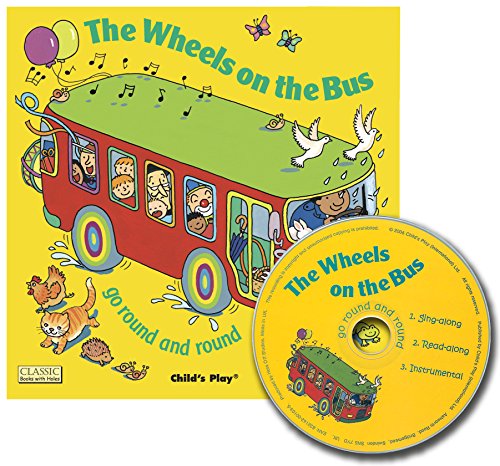 9781846431029: The Wheels on the Bus Go Round and Round + CD (Classic Books with Holes) (Classic Books with Holes UK Soft Cover with CD)