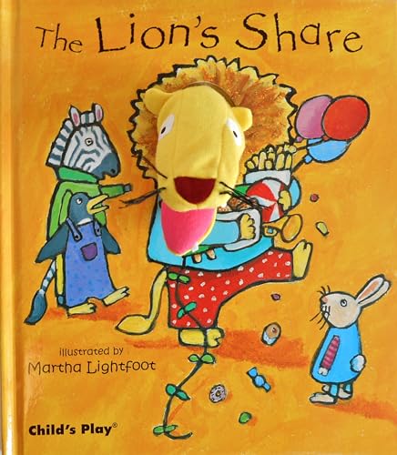Stock image for The Lion's Share [With Finger Puppet] (Activity Books) (Finger Puppet Books) for sale by SecondSale