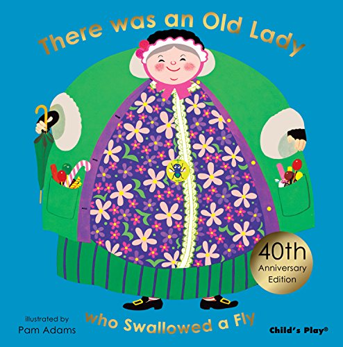 9781846435997: There Was an Old Lady Who Swallowed a Fly: Special 40th Anniversary Edition (Classic Books with Holes Hardback)