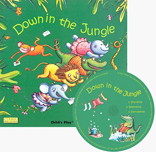 Beispielbild fr Down in the Jungle (Classic Books with Holes 8x8 with CD) zum Verkauf von AwesomeBooks