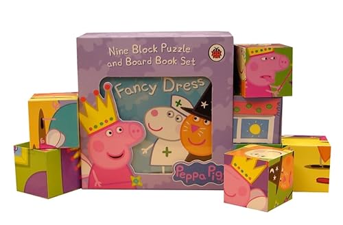 Peppa Pig: Nine Block Puzzle & Board Book Set - Ladybird