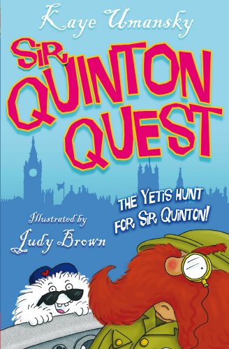Imagen de archivo de The Yetis Hunt Sir Quinton Quest a la venta por WorldofBooks