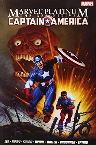 Beispielbild fr Marvel Platinum: The Definitive Captain America zum Verkauf von WorldofBooks