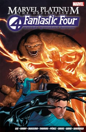 Beispielbild fr Marvel Platinum: The Definitive Fantastic Four zum Verkauf von Monster Bookshop