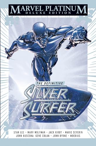 Beispielbild fr Marvel Platinum Edition: The Definitive Silver Surfer (Marvel Platinum Deluxe Edition) zum Verkauf von Monster Bookshop