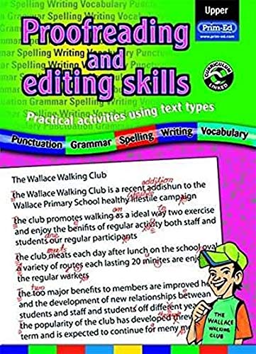 9781846540028: Proofreading and Editing Skills: Upper: Practical Activities Using Text Types