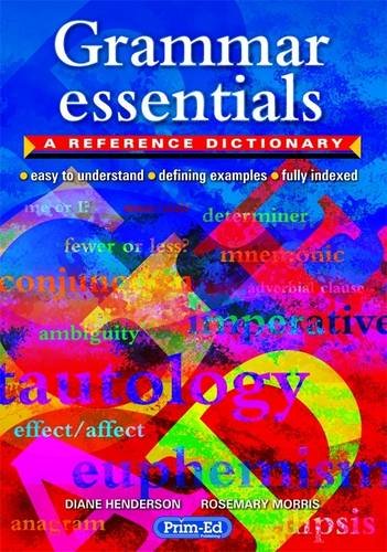 Stock image for Grammar Essentials: A Reference Dictionary for sale by Brit Books