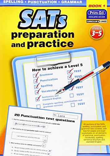 9781846546341: SATs Preparation and Practice: Spelling, Punctuation and Grammar: Levels 3-5