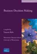 Stock image for Business Decision Making for sale by AwesomeBooks