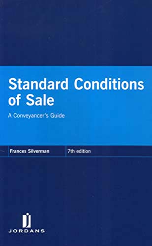 Stock image for Standard Conditions of Sale : A Conveyancer's Guide for sale by Better World Books Ltd