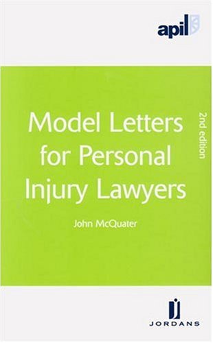 Stock image for APIL Model Letters for Personal Injury Lawyers for sale by Vedic Book Services