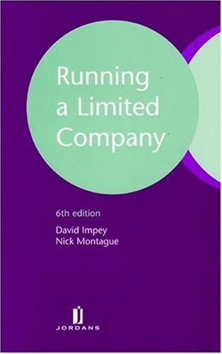 Stock image for Running a Limited Company for sale by Goldstone Books