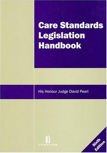 9781846611049: Care Standards Legislation Handbook