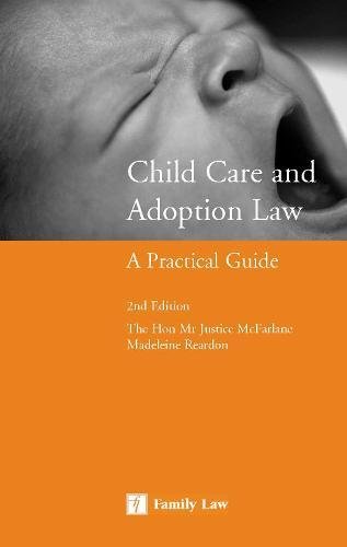 Imagen de archivo de Child Care and Adoption Law: A Practical Guide a la venta por Goldstone Books