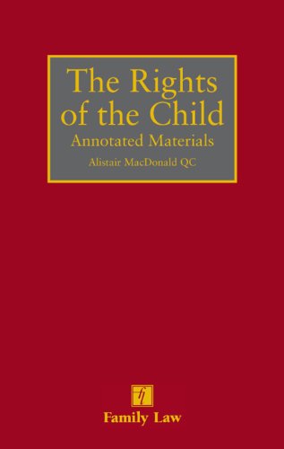 9781846617928: Rights of the Child: Annotated Materials