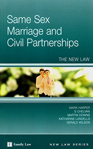 Stock image for Same Sex Marriage and Civil Partnerships: The New Law for sale by HPB-Emerald