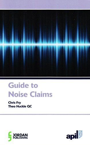 Stock image for APIL Guide to Noise Claims for sale by GF Books, Inc.