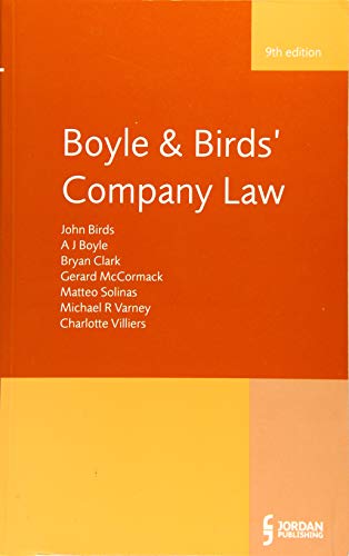 Stock image for Boyle & Birds' Company Law for sale by WorldofBooks