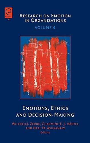 Beispielbild fr Emotions, Ethics and Decision-Making zum Verkauf von Ammareal