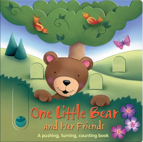 9781846663550: One Little Bear and Her Friends: A Pushing, Turning, Counting Book