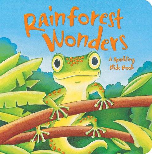 Beispielbild fr Rainforest Wonders: A Sparkling Slide Book zum Verkauf von WorldofBooks