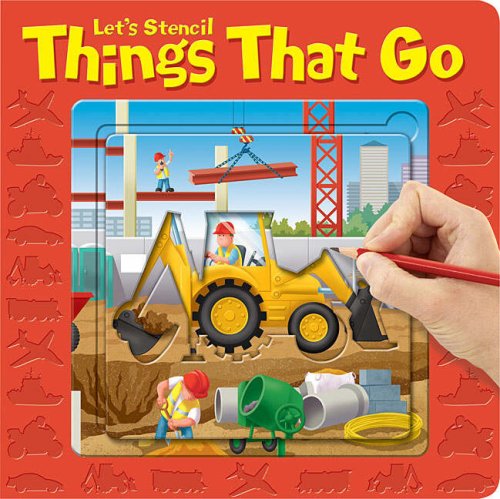 Imagen de archivo de Things That Go (Let's Stencil) a la venta por WorldofBooks