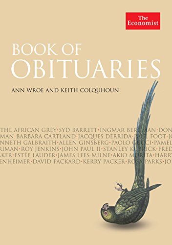 Imagen de archivo de Book of Obituaries a la venta por GoldBooks