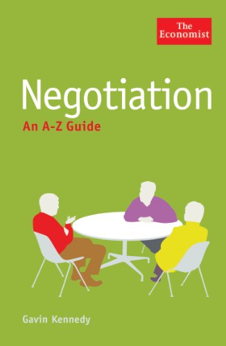 Stock image for Economist: Negotiation: An A-Z Guide (Economist a-Z Guide) for sale by SecondSale