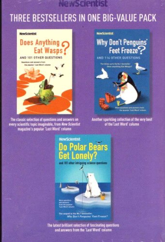 9781846683558: NEW SCIENTIST 3 BESTSELLERS In One Pack | Boxed Set / Collection (RRP20.97) (Does Anything Eat Wasps, Why Don't Penguins Feet Freeze, Do Polar Bears Get Lonely)