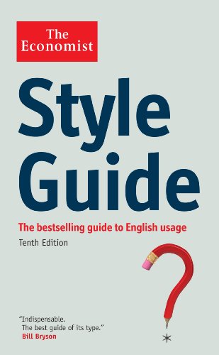 Imagen de archivo de The Economist Style Guide a la venta por WorldofBooks