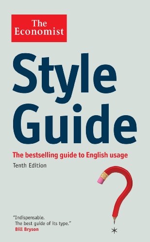 Stock image for The Economist Style Guide for sale by WorldofBooks