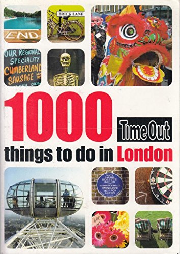Stock image for 1000 Things to Do in London (Time Out 1000 Things to Do in London) for sale by Goldstone Books