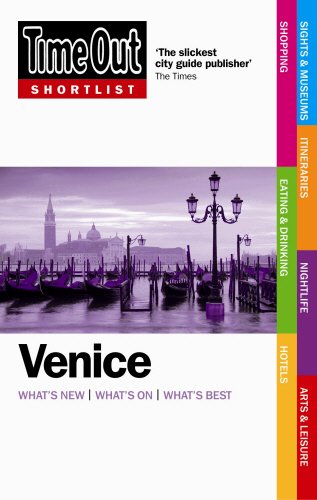 Stock image for Time Out Shortlist Venice - 1st Edition for sale by Reuseabook