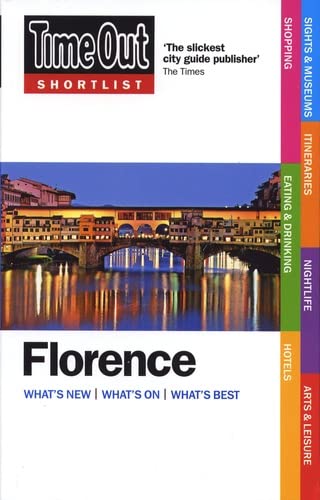 Stock image for Time Out Shortlist Florence 1st edition for sale by Reuseabook